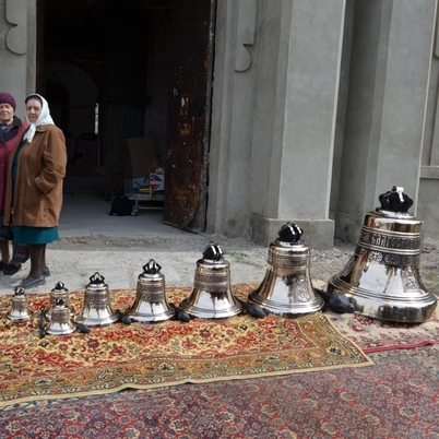 Восстановление храма Владимирской иконы Божьей Матери в селе Карачун (2015 год)